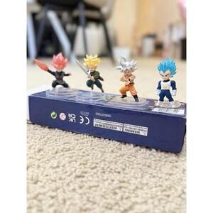 Bandai Dragon Ball Adverge Series 3 Rose GOKU BLACK, TRUNKS, GOKU, VEGETA